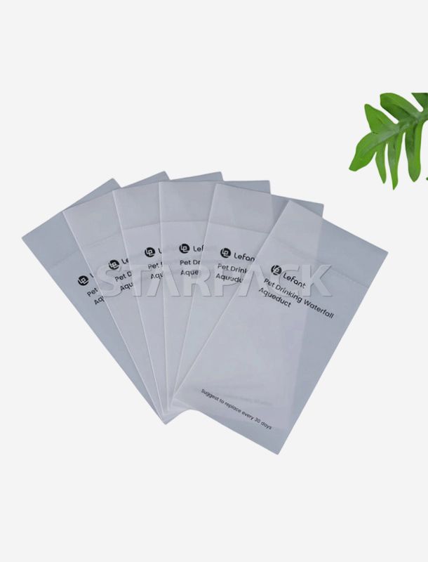 Sac plat enti&egrave;rement biod&eacute;gradable