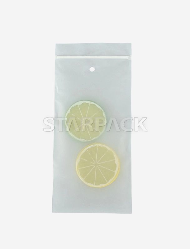 Sac auto-scellant enti&egrave;rement biod&eacute;gradable