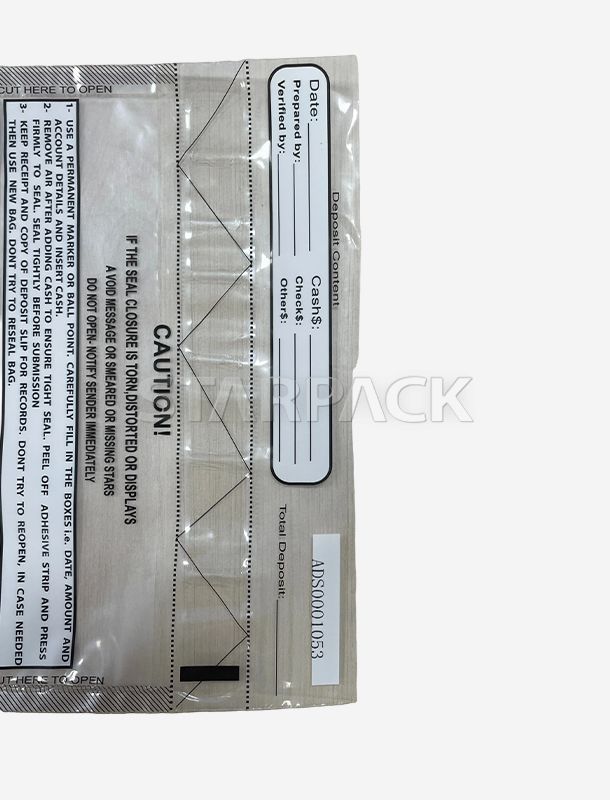 Sacs de s&eacute;curit&eacute; inviolables en PE (tra&ccedil;ables et robustes) Protection robuste)