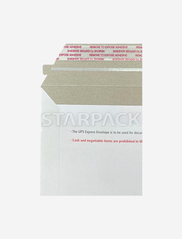 Enveloppes express en carton rigide de qualit&eacute; sup&eacute;rieure
