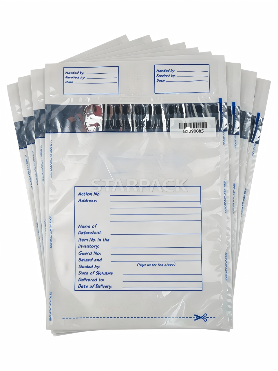 Sacs de s&eacute;curit&eacute; inviolables en PE (tra&ccedil;ables et robustes) Protection robuste)