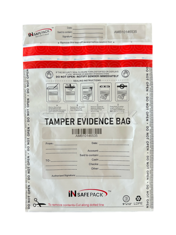 Sacs de s&eacute;curit&eacute; inviolables en PE (tra&ccedil;ables et robustes) Protection robuste)