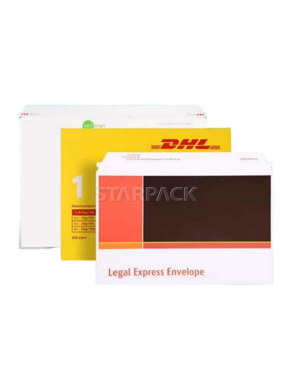 Enveloppes express en carton rigide de qualit&eacute; sup&eacute;rieure